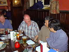 UKSMG DX Dinner - sharing memories - making plans